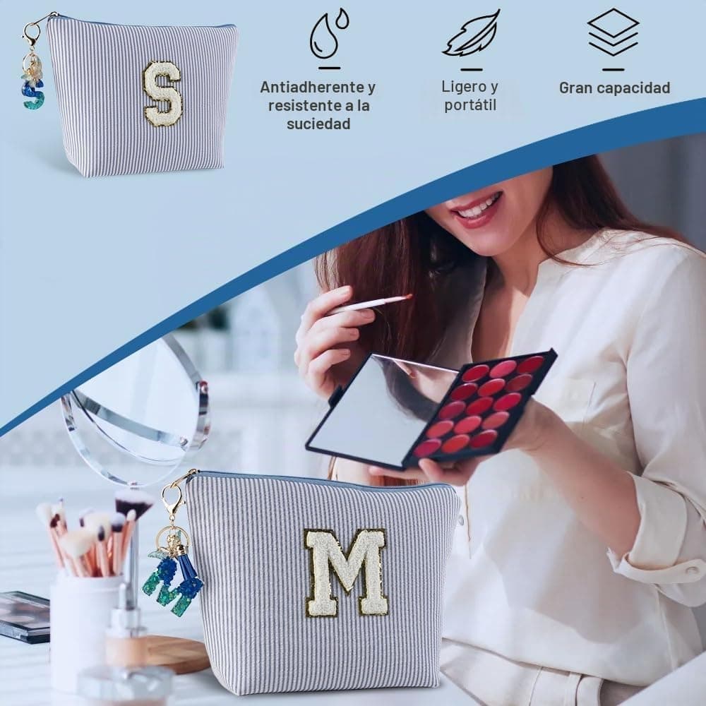 Neceser personalizado con llavero e inicial, de MHwan, foto 3
