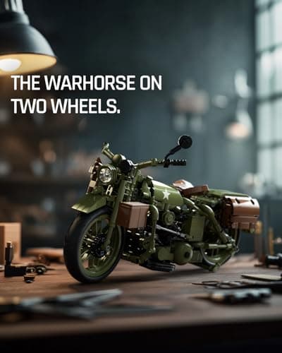 Piezas del kit Nifeliz moto militar WLA