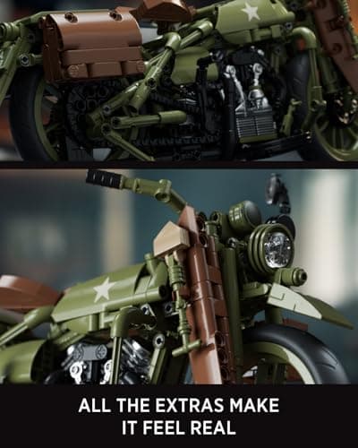 Alforjas y equipo de la moto militar Nifeliz