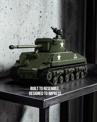 Piezas metálicas del kit Nifeliz Sherman