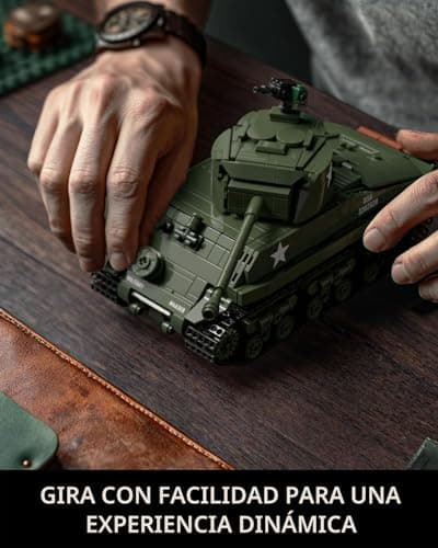Detalle de las orugas del Sherman Nifeliz
