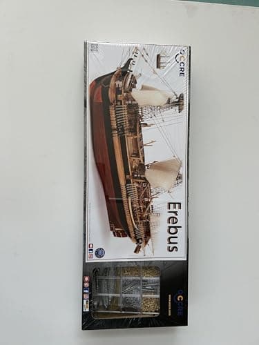 Casco del HMS Erebus en construcción
