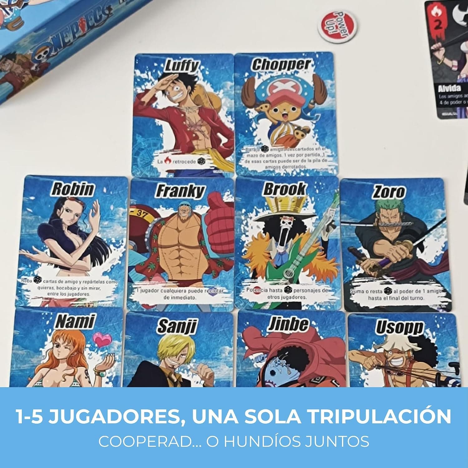 One Piece Nakama, juego de cartas cooperativo, foto 3