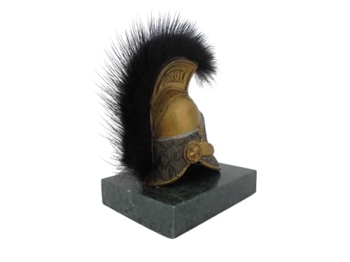 Casco de la figura oficial de caballería ligera
