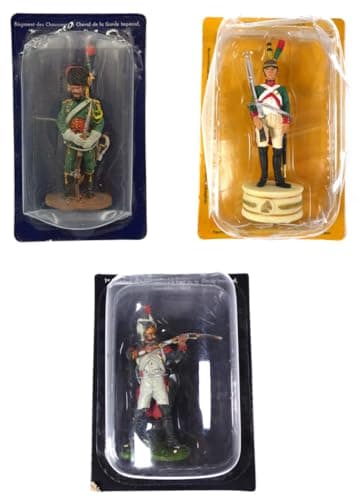 Uniformes pintados de las figuras napoleónicas