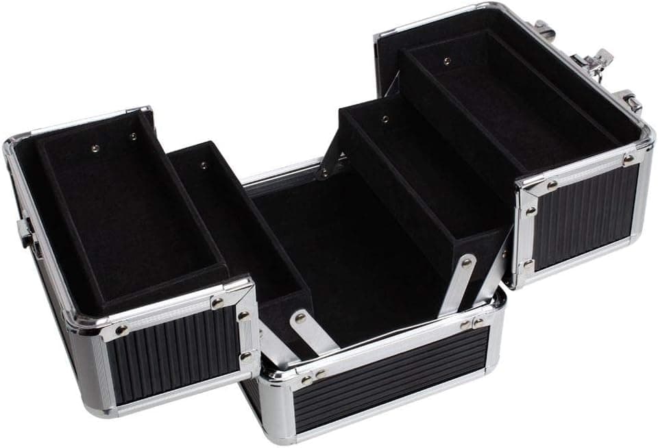 Organizador de maquillaje iGadgitz Home con 4 bandejas, foto 3
