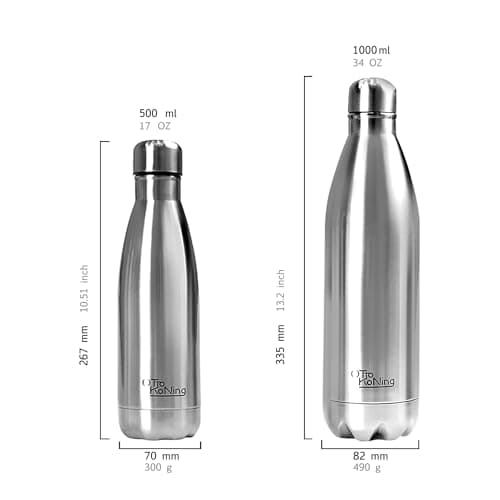 Botella Otto Koning 500ml abierta