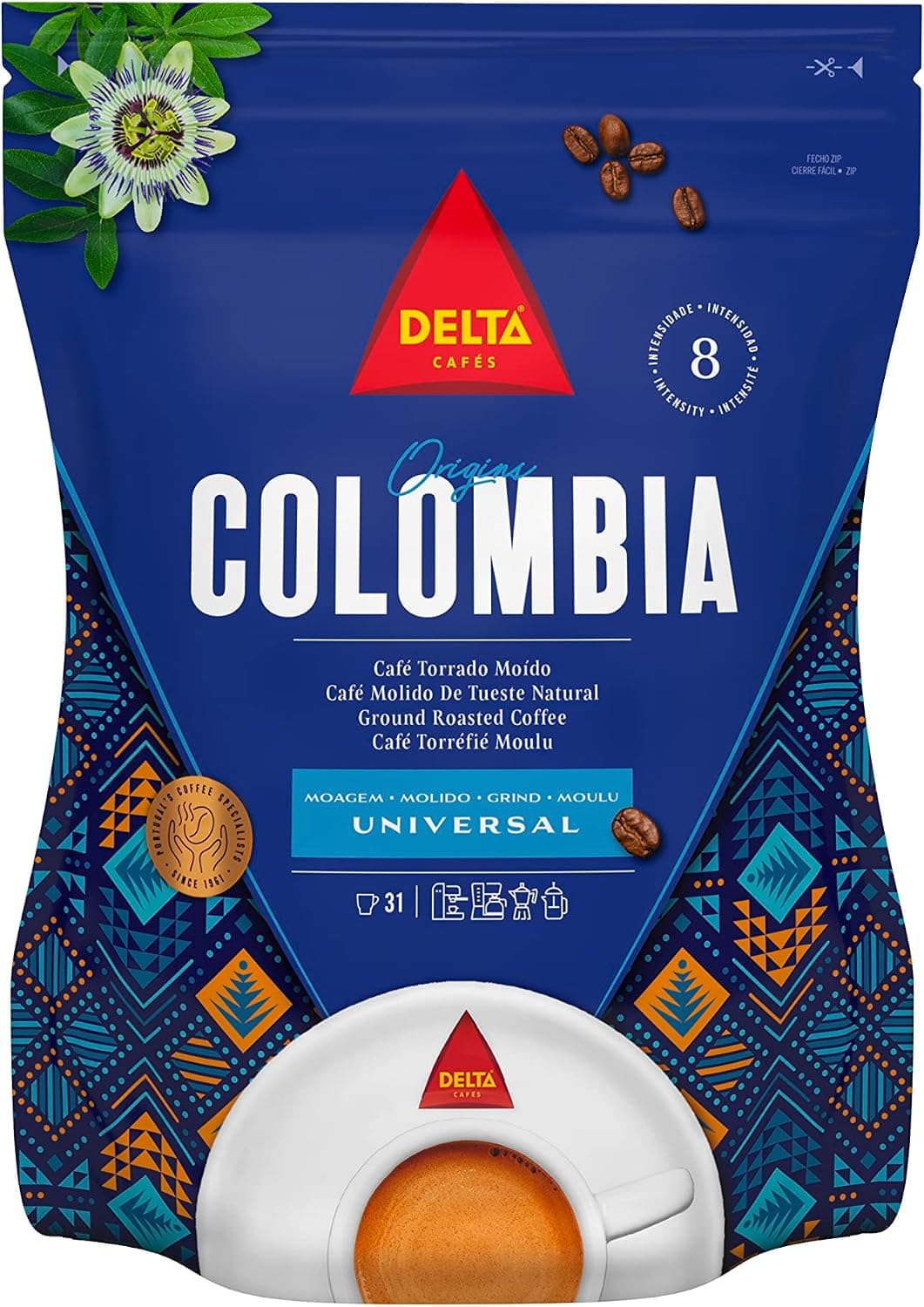 Pack Delta Cafés Orígenes, 8 Bolsas de 4 Países, foto 3