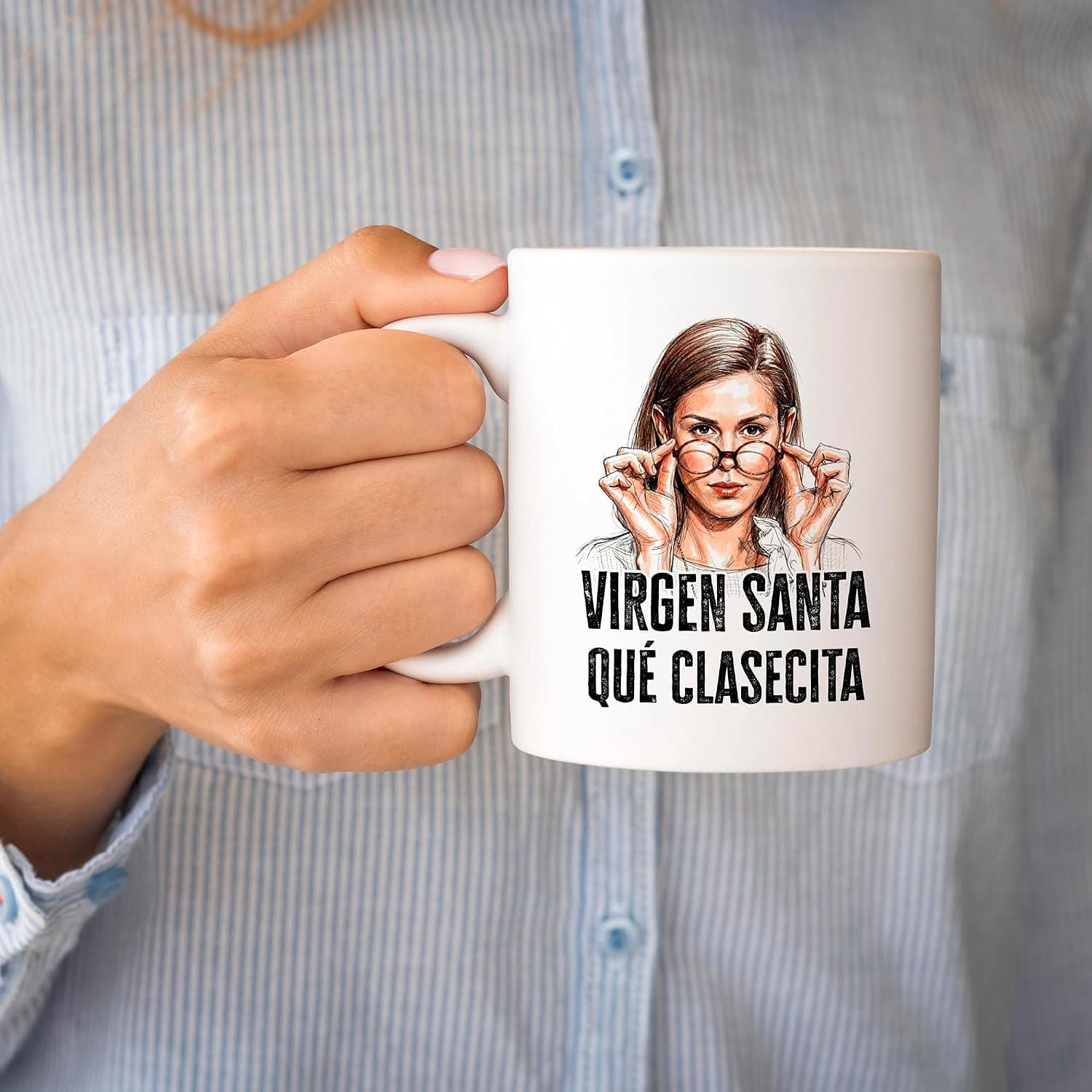 Pack de regalo para profesora, taza y bolsa, de El Kraken, foto 3