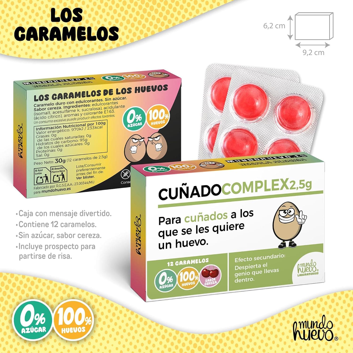Pack para cuñado, taza y caramelos CuñadoComplex, foto 3