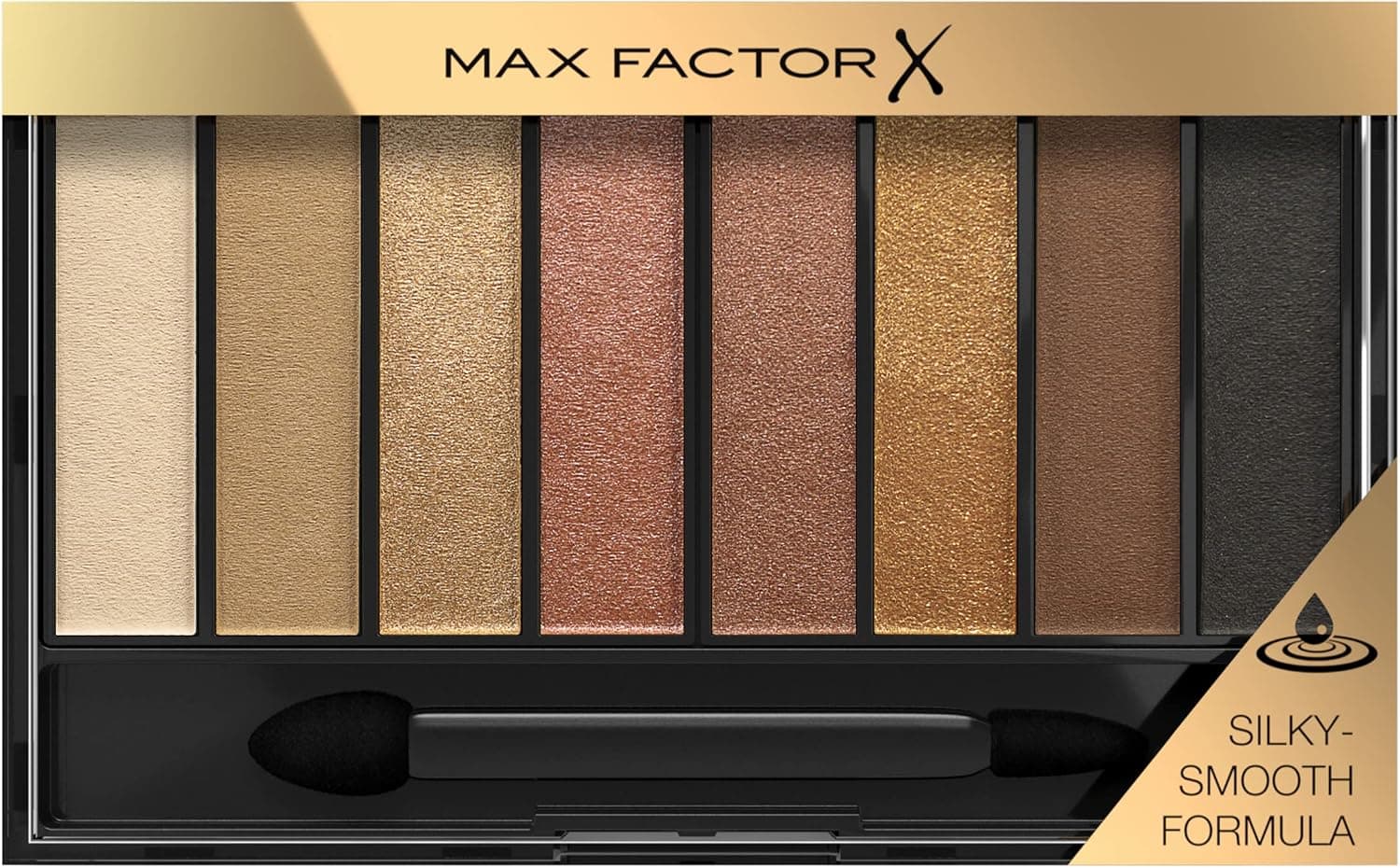 Paleta de sombras Masterpiece Nude de Max Factor con ocho tonos