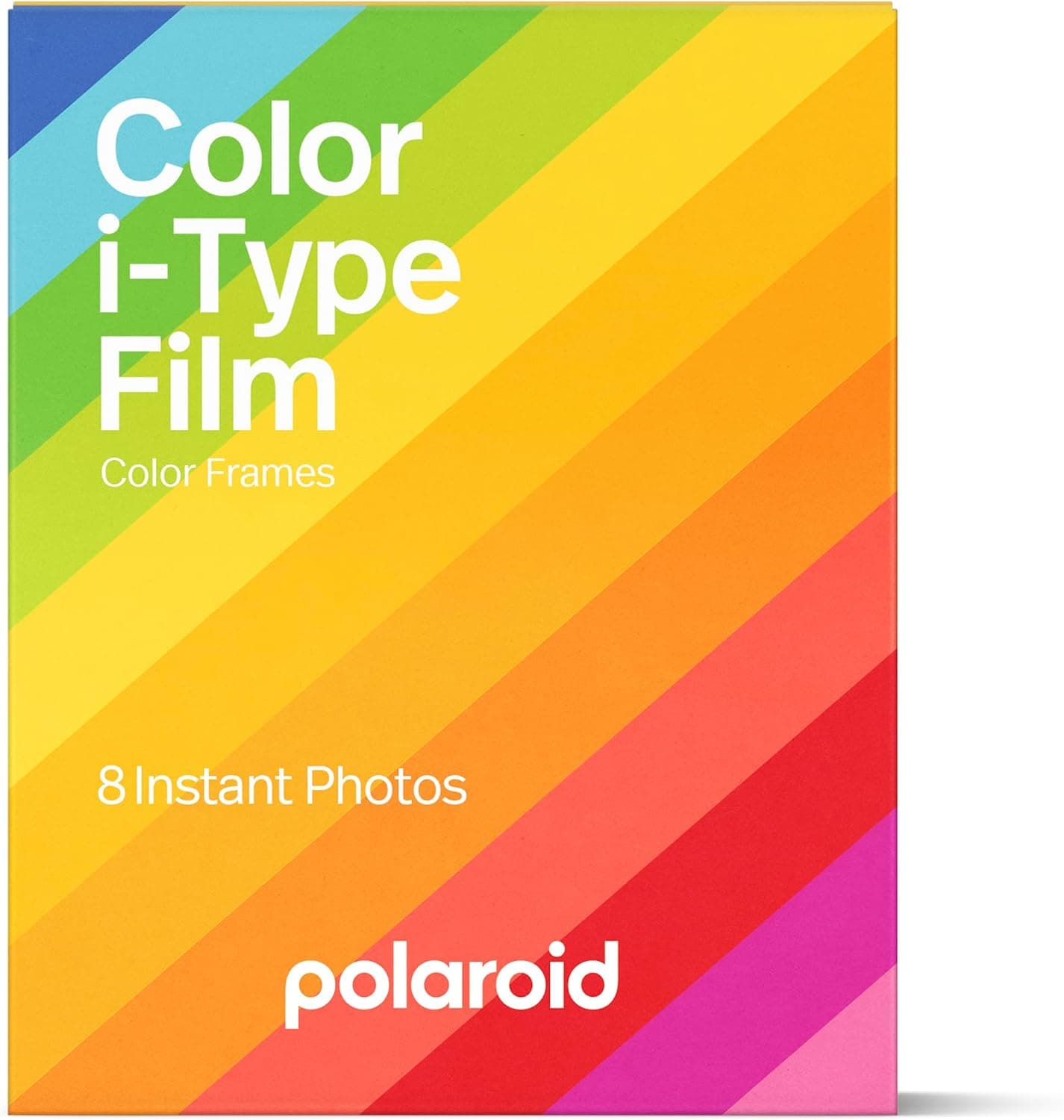 El paquete de película i-Type visto de frente