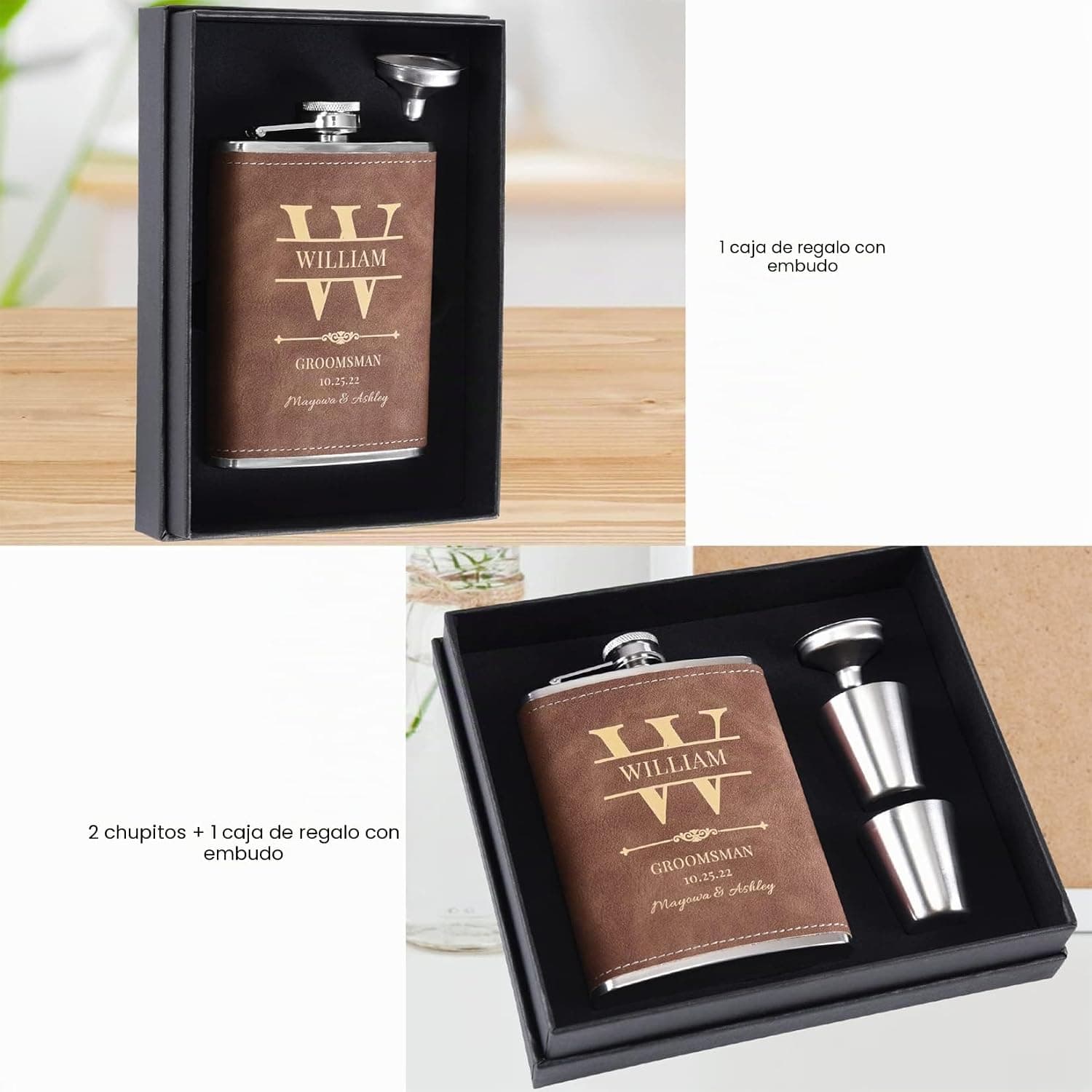 Pack de 5 Petacas Personalizadas para Padrinos, foto 2
