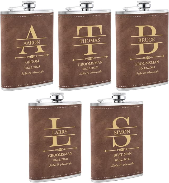 Pack de 5 Petacas Personalizadas para Padrinos