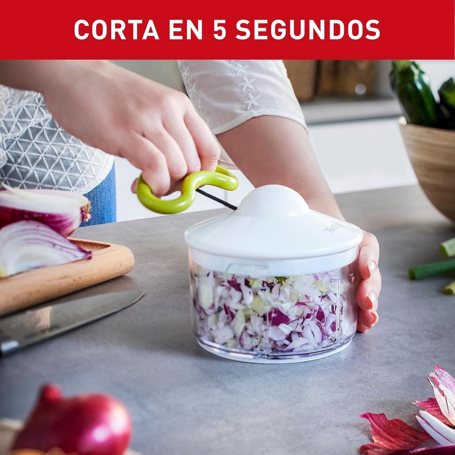 Picadora Manual Tefal 5 Segundos, foto 3