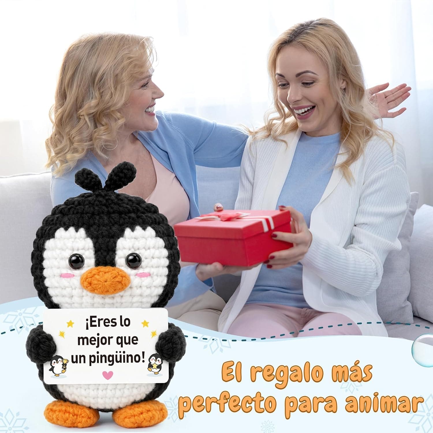 El pingüino visto de perfil, mostrando su tamaño compacto