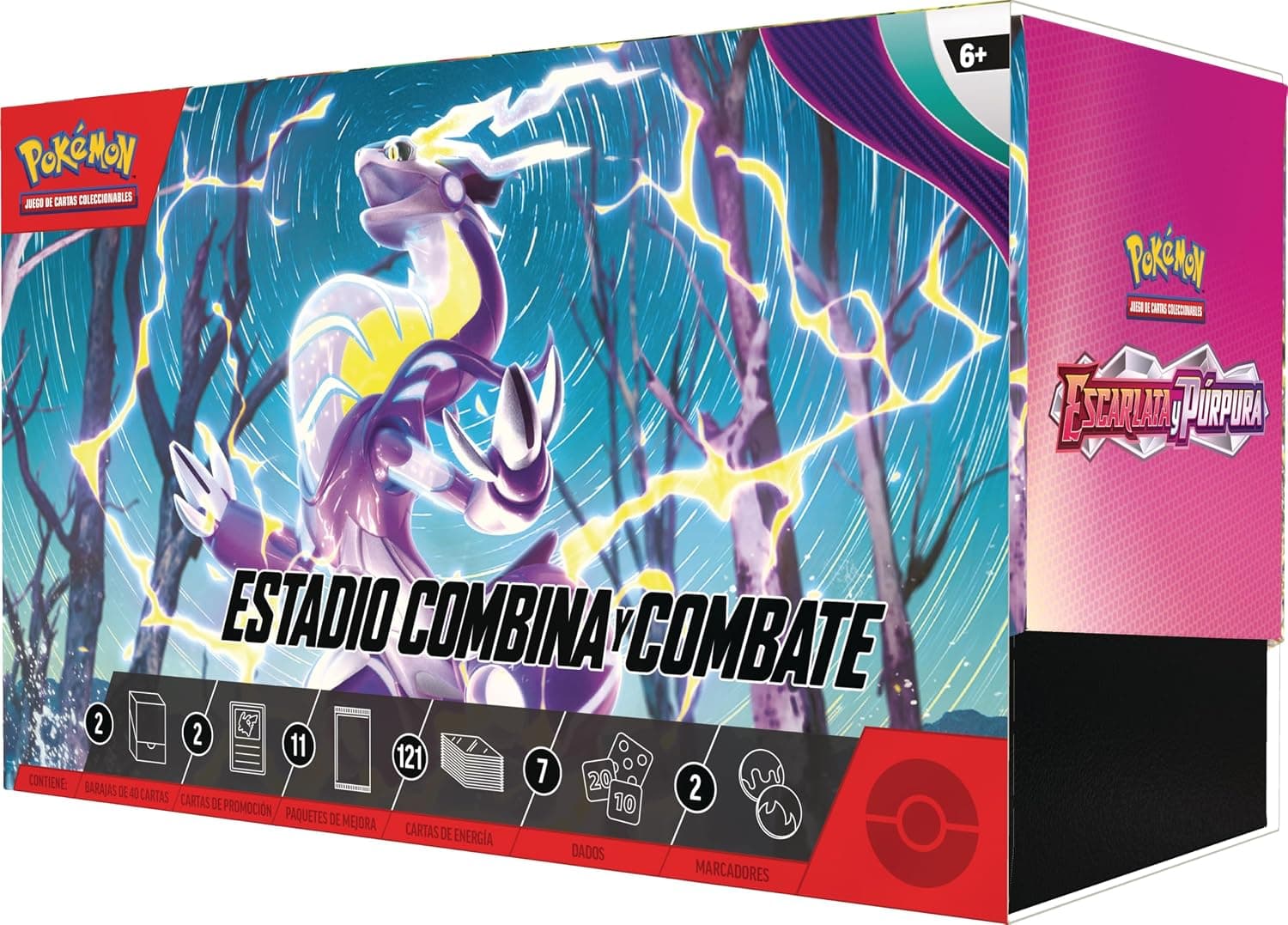Detalle de los Pokémon ex Teracristal de la nueva región de Paldea