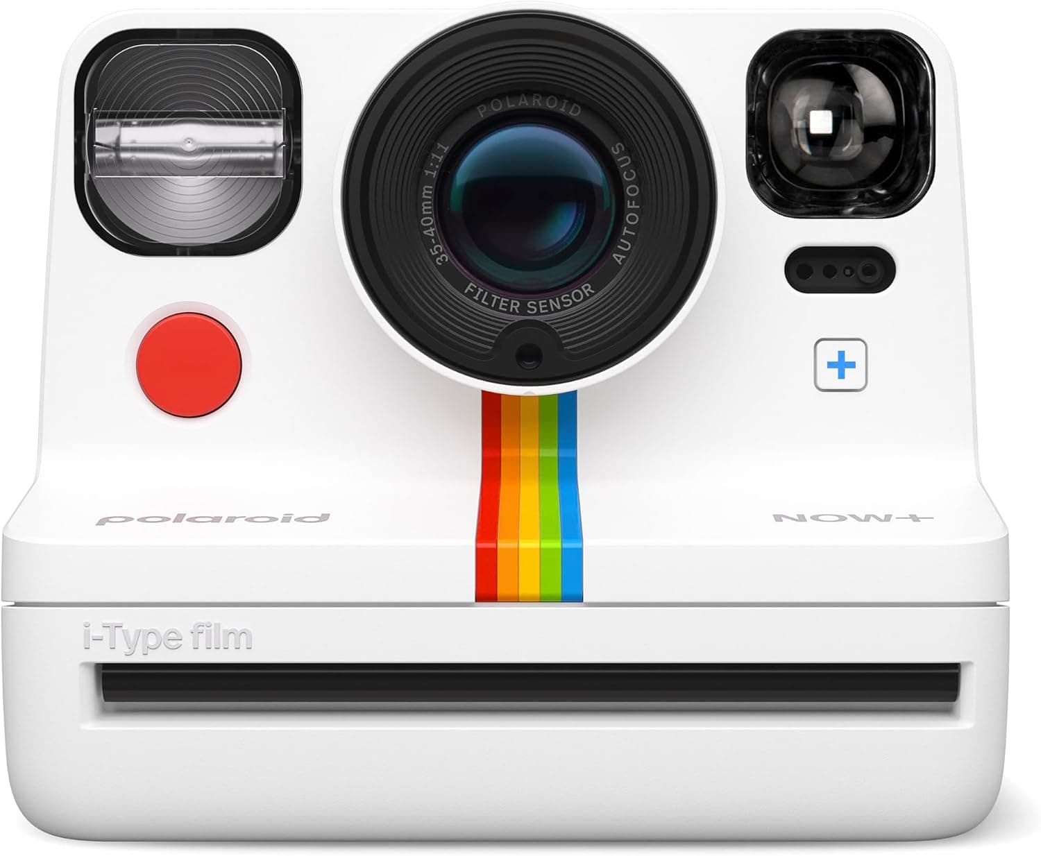 Los cinco filtros de lente incluidos con la Polaroid Now+