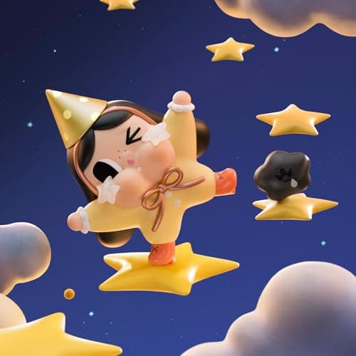 Detalle de la figura con temática nocturna