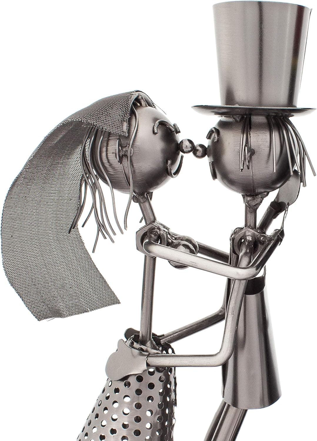 Portabotellas Escultura de Metal para Boda, foto 3