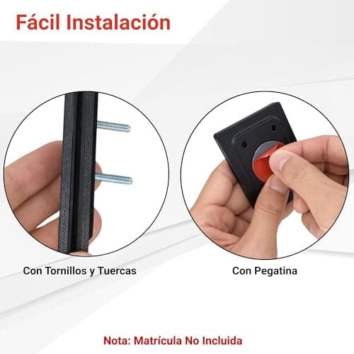 Material PLA+ del portamatrícula HOLDTAG