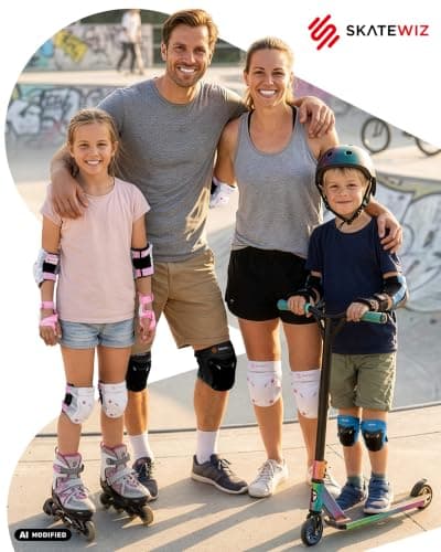 Rodilleras del kit de protección SKATEWIZ