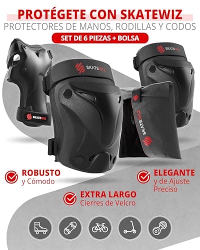 Muñequeras del kit de protección SKATEWIZ