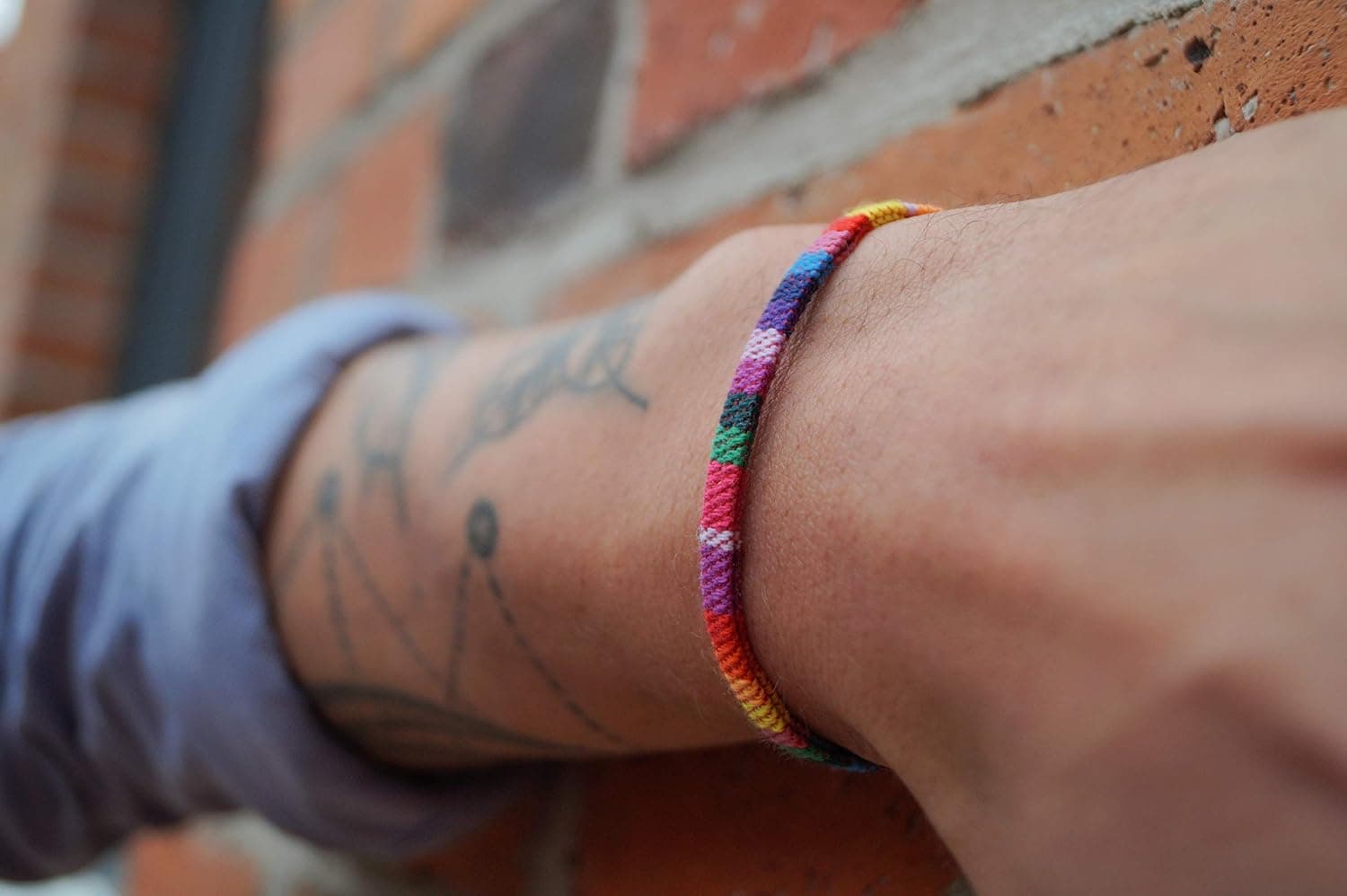 Pulsera del Orgullo, Tejida a Mano, foto 3