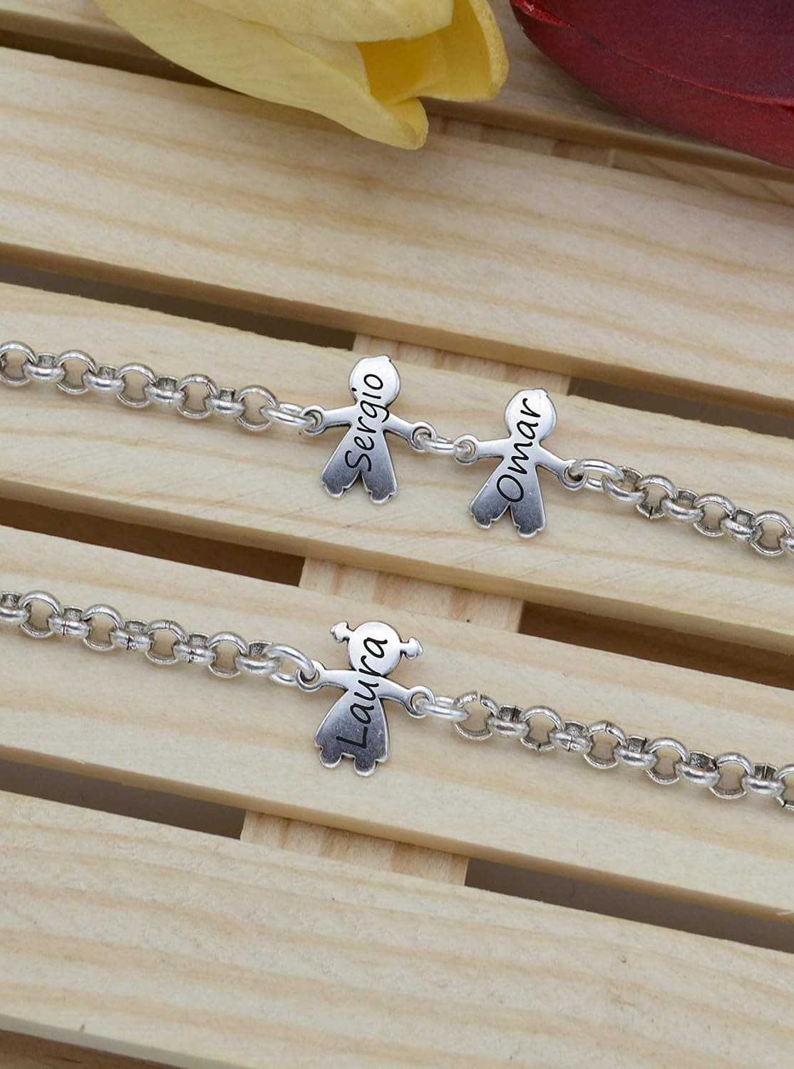Pulsera Personalizada con los Nombres de los Hijos, foto 2