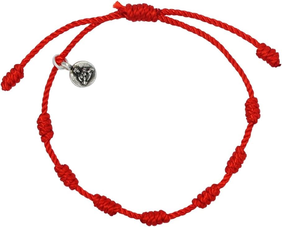 Pulsera Roja Escapulario Virgen del Carmen, foto 2