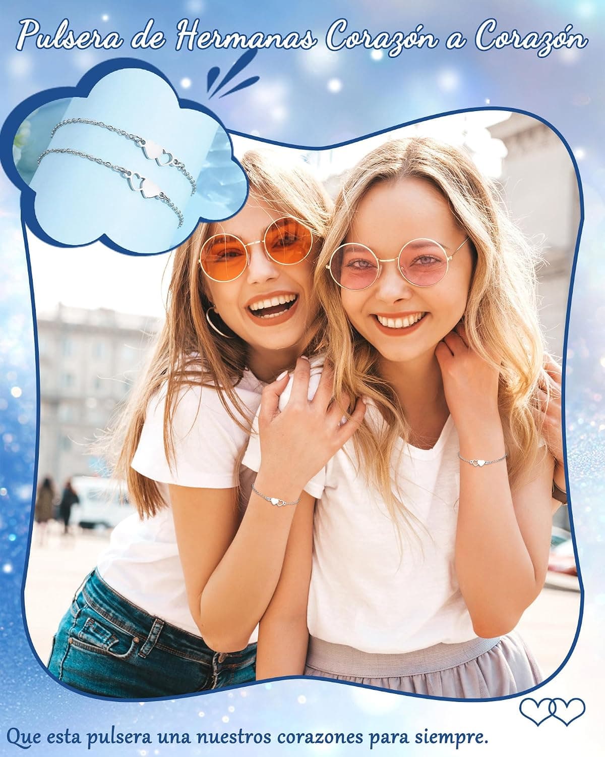 Pack de Pulseras a Juego para Hermanas, foto 3