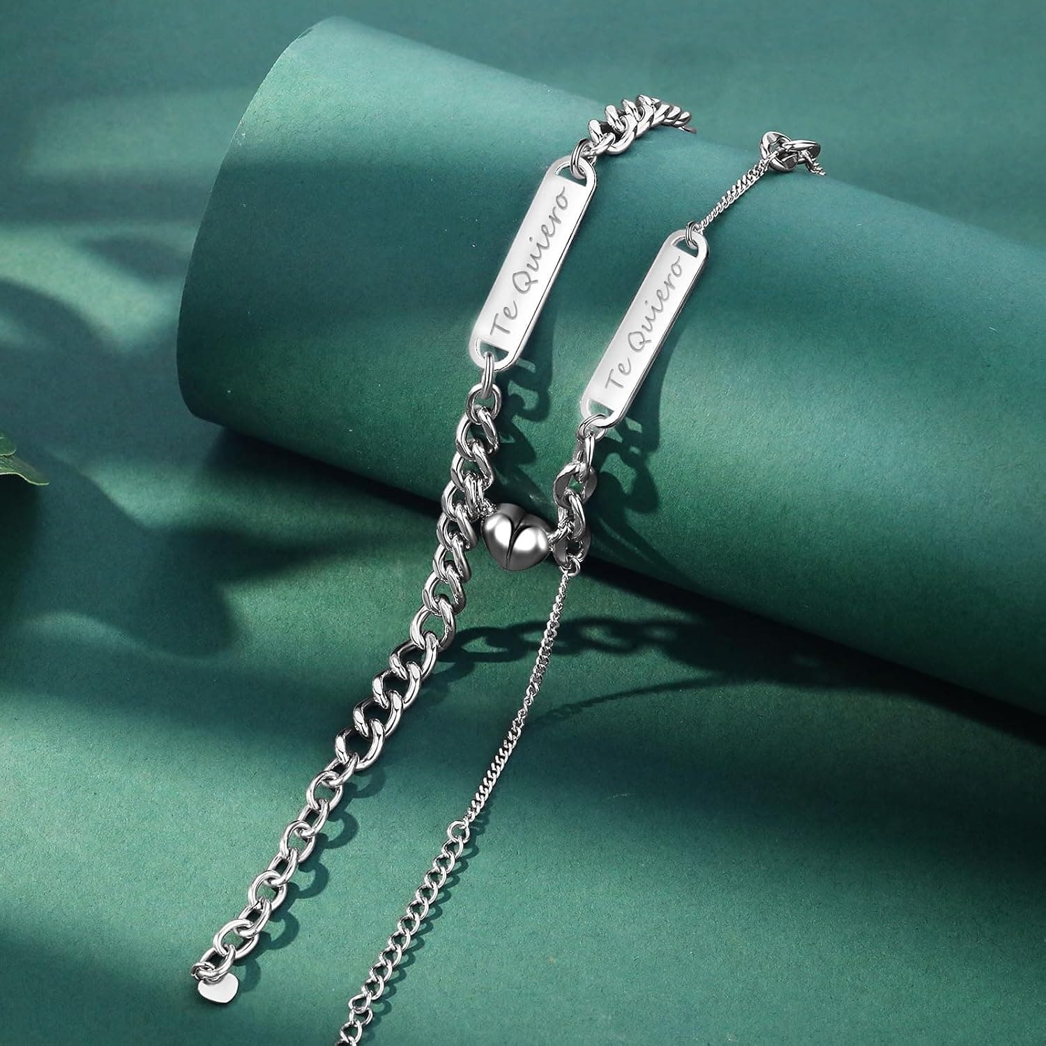 Pulseras magnéticas para pareja, pack de dos, foto 3