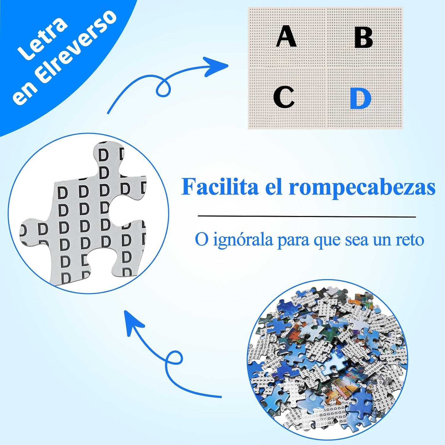 Puzzle de 1000 piezas de un pueblo de casas de colores, foto 3