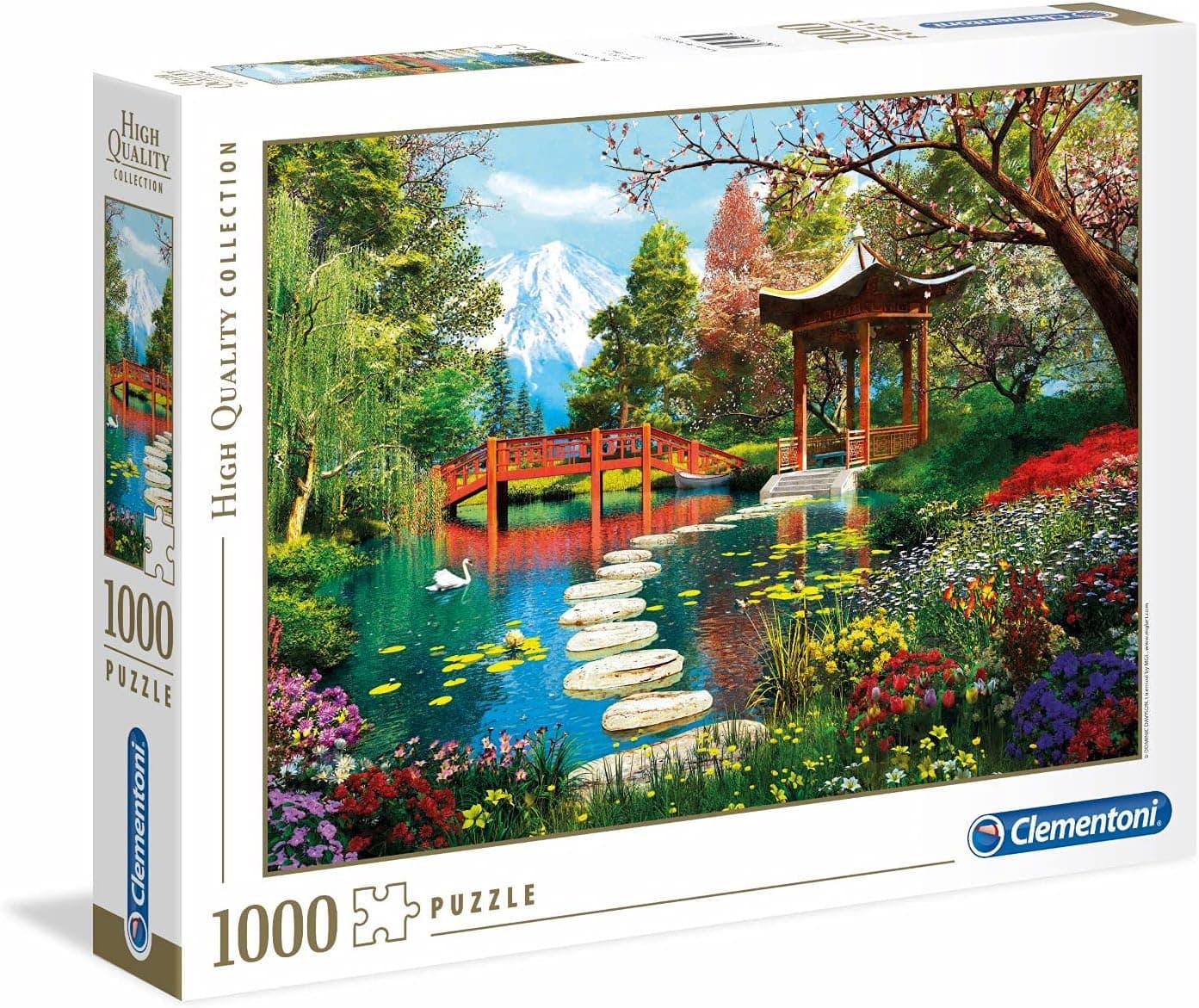 Puzzle de 1000 piezas del jardín del Fuji, foto 3