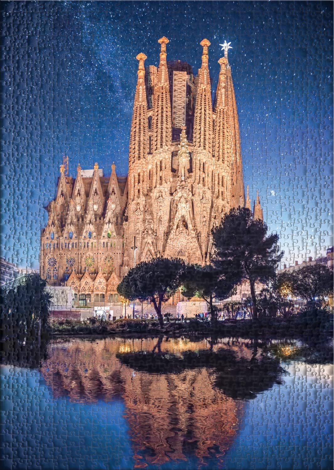 Puzzle de 1000 piezas, la Sagrada Familia de Barcelona, de Ulmer Puzzleschmiede, foto 2