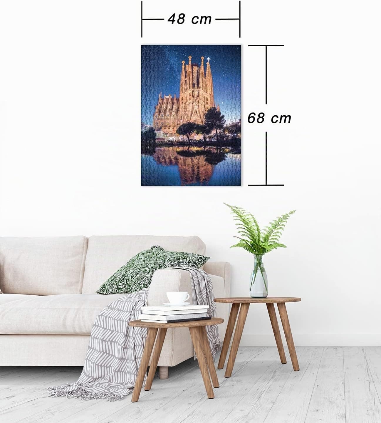 Puzzle de 1000 piezas, la Sagrada Familia de Barcelona, de Ulmer Puzzleschmiede, foto 3