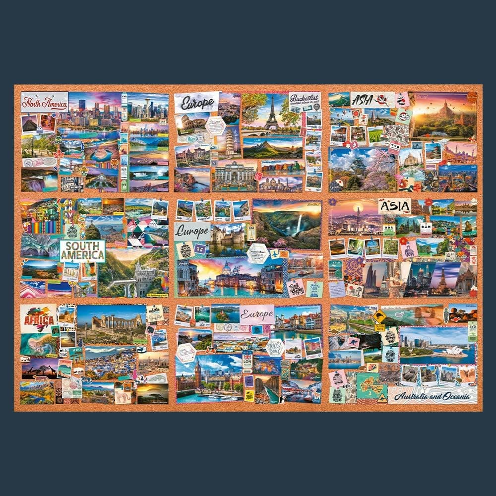 Puzzle de 13500 piezas, The Journey of Thousand Miles, de Trefl, foto 2
