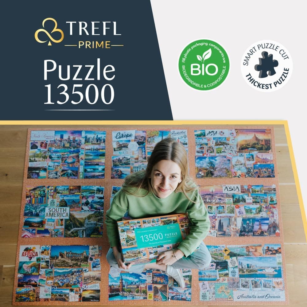Puzzle de 13500 piezas, The Journey of Thousand Miles, de Trefl, foto 3
