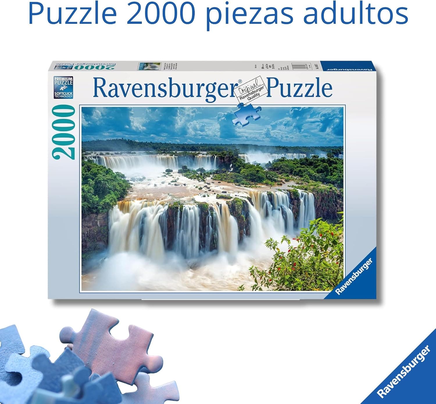 Puzzle de 2000 piezas «Cataratas del Iguazú», foto 2