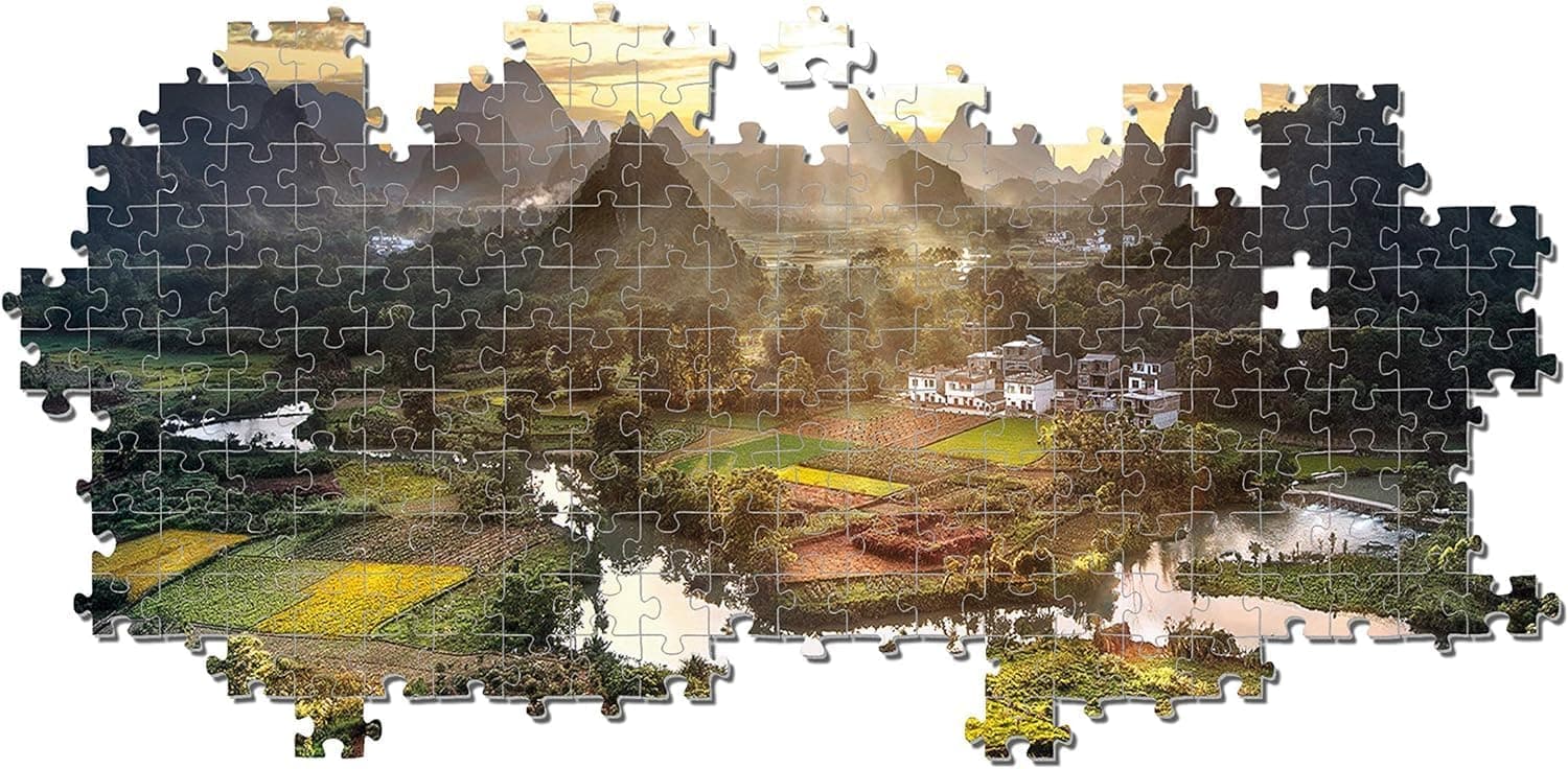 Puzzle de 2000 piezas de un valle en China, foto 3