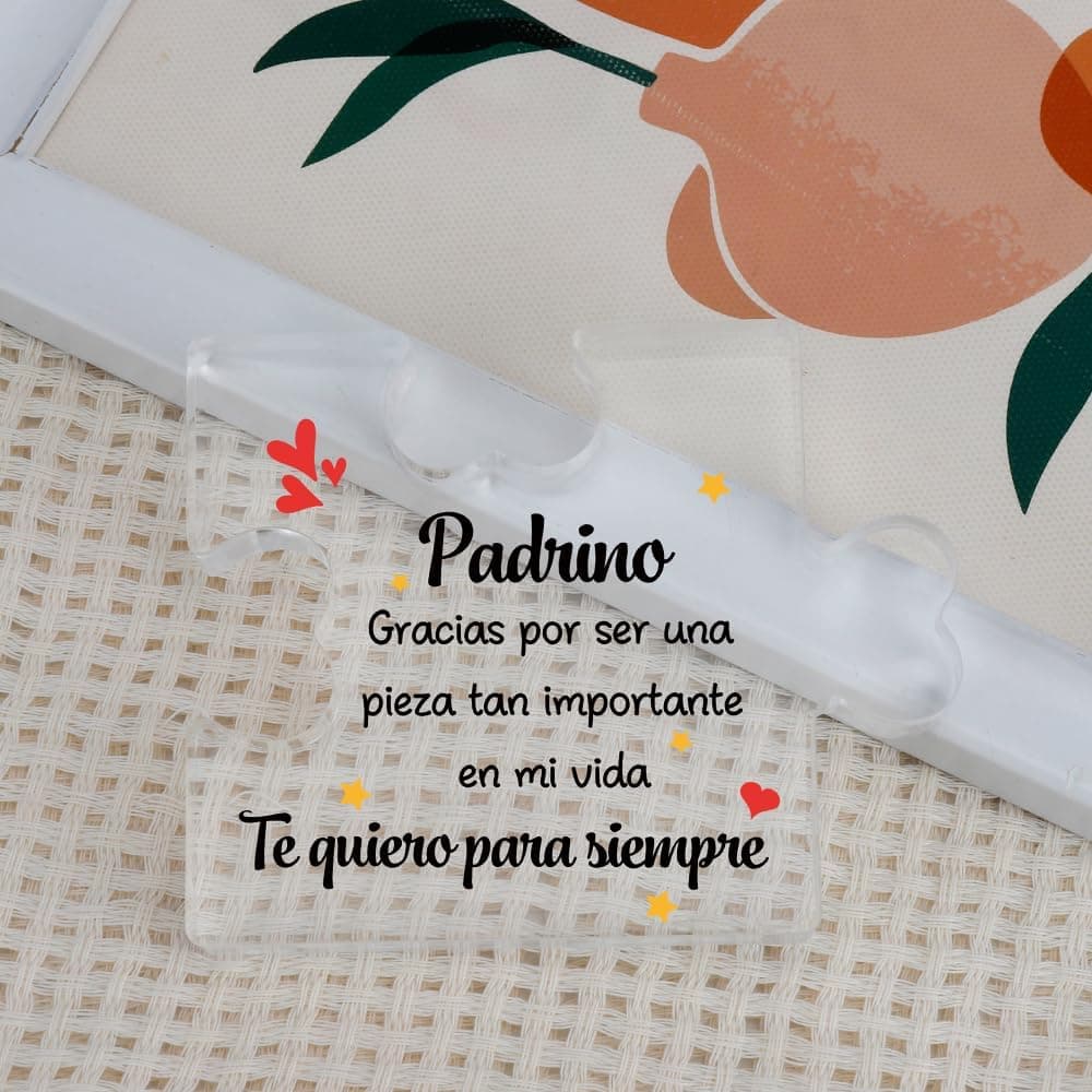 Puzzle Acrílico de Agradecimiento para Padrino, foto 3