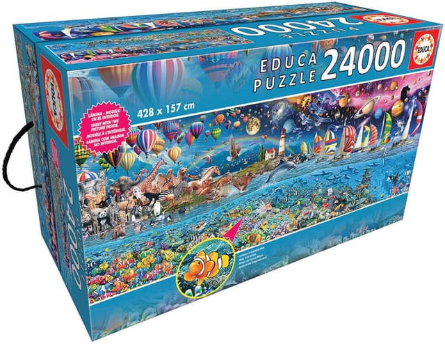 Puzzle gigante de 24.000 piezas «Vida»