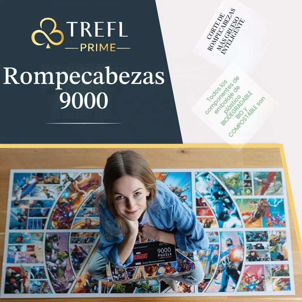 Puzzle Marvel de 9000 piezas «Across the Comic Universe», foto 3