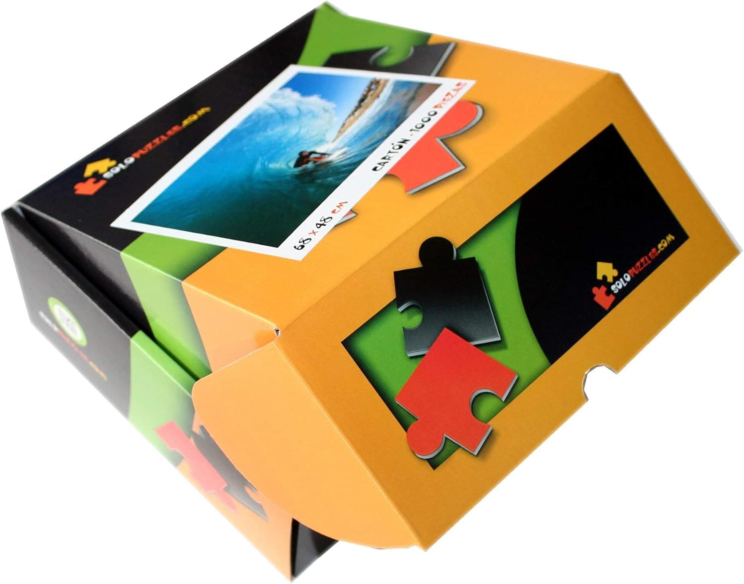 Caja de Solopuzzles personalizada con la misma foto que el puzzle