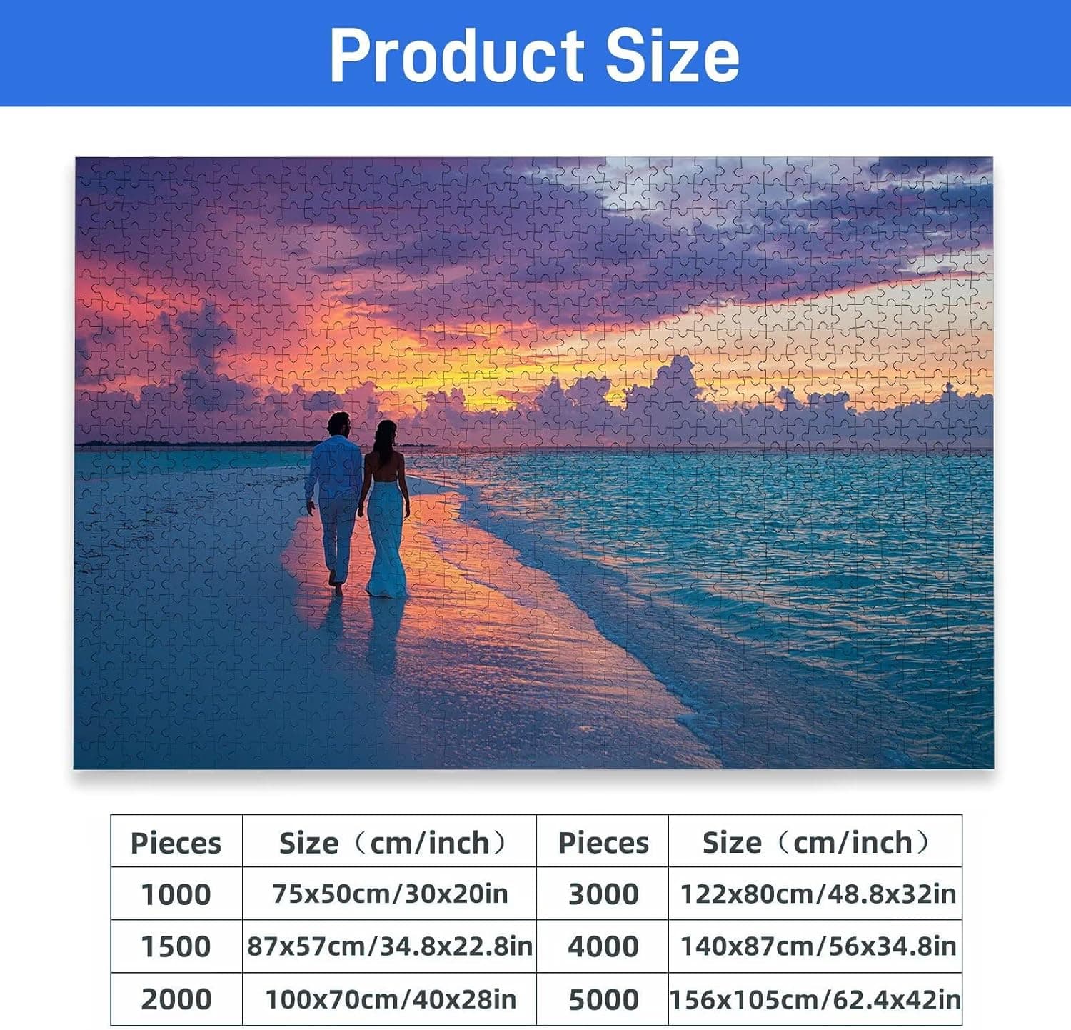 Puzzle personalizado de madera con foto, hasta 5000 piezas, foto 3