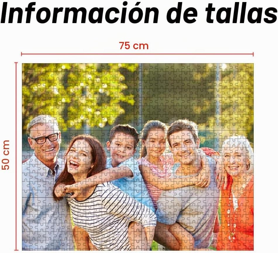 Puzzle personalizado con foto, madera con piezas numeradas, de Novalith, foto 2