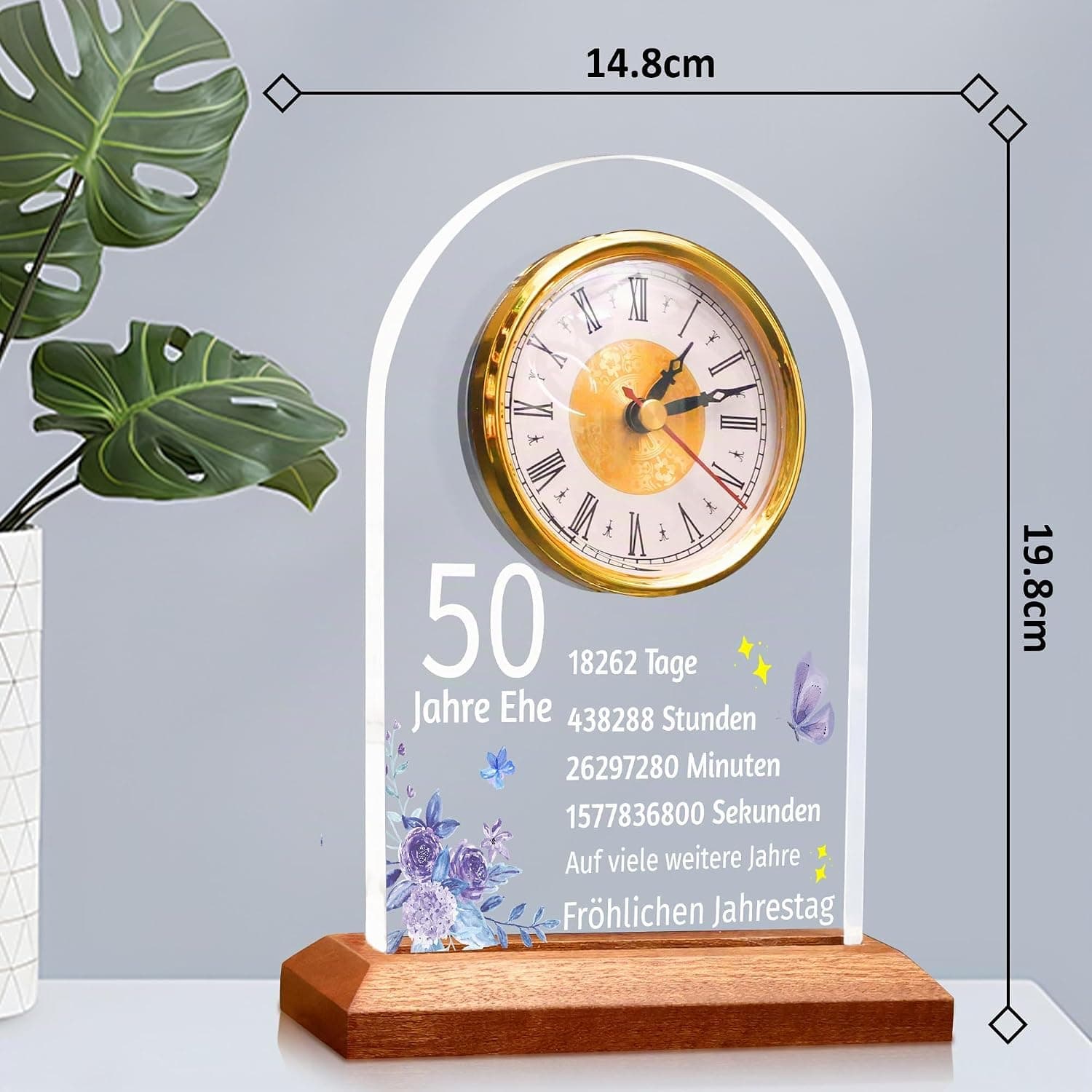 Reloj de Mesa para 60 Aniversario de Boda, foto 3