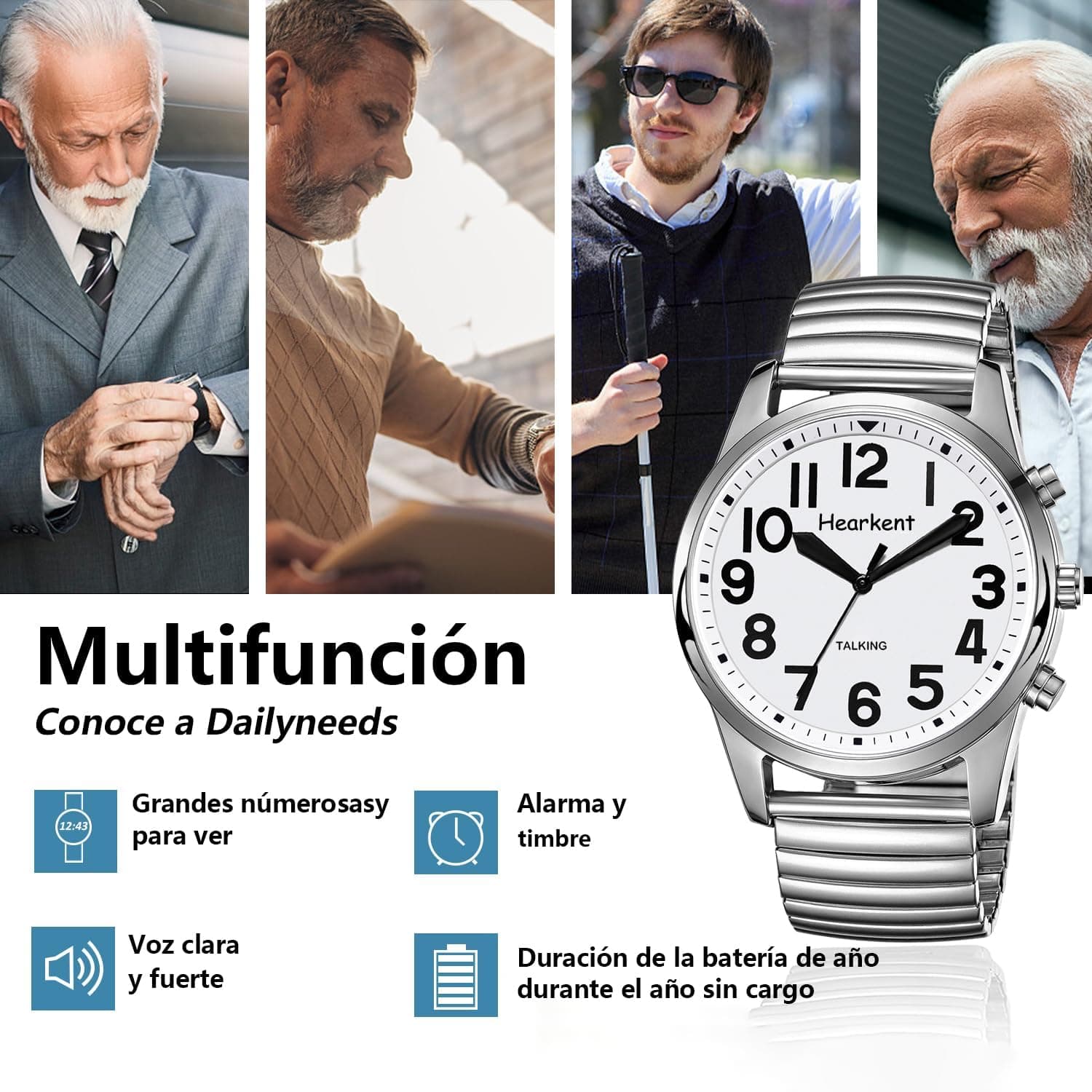 Reloj Parlante con Números Grandes, foto 3