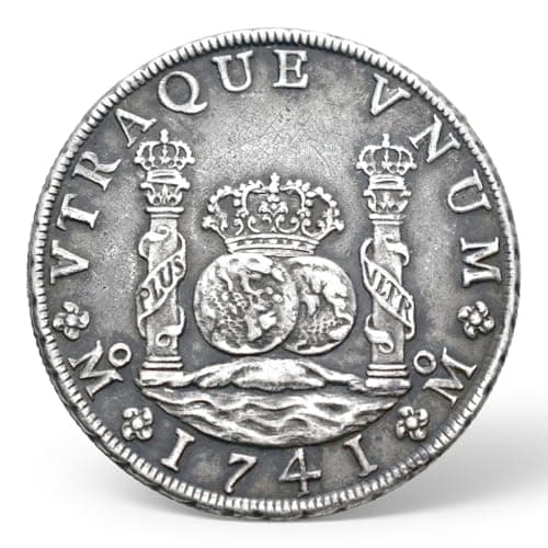 Réplica de moneda Felipe V, 8 reales