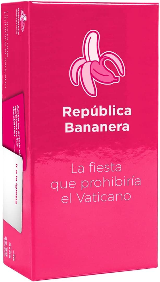 Caja del juego de cartas República Bananera